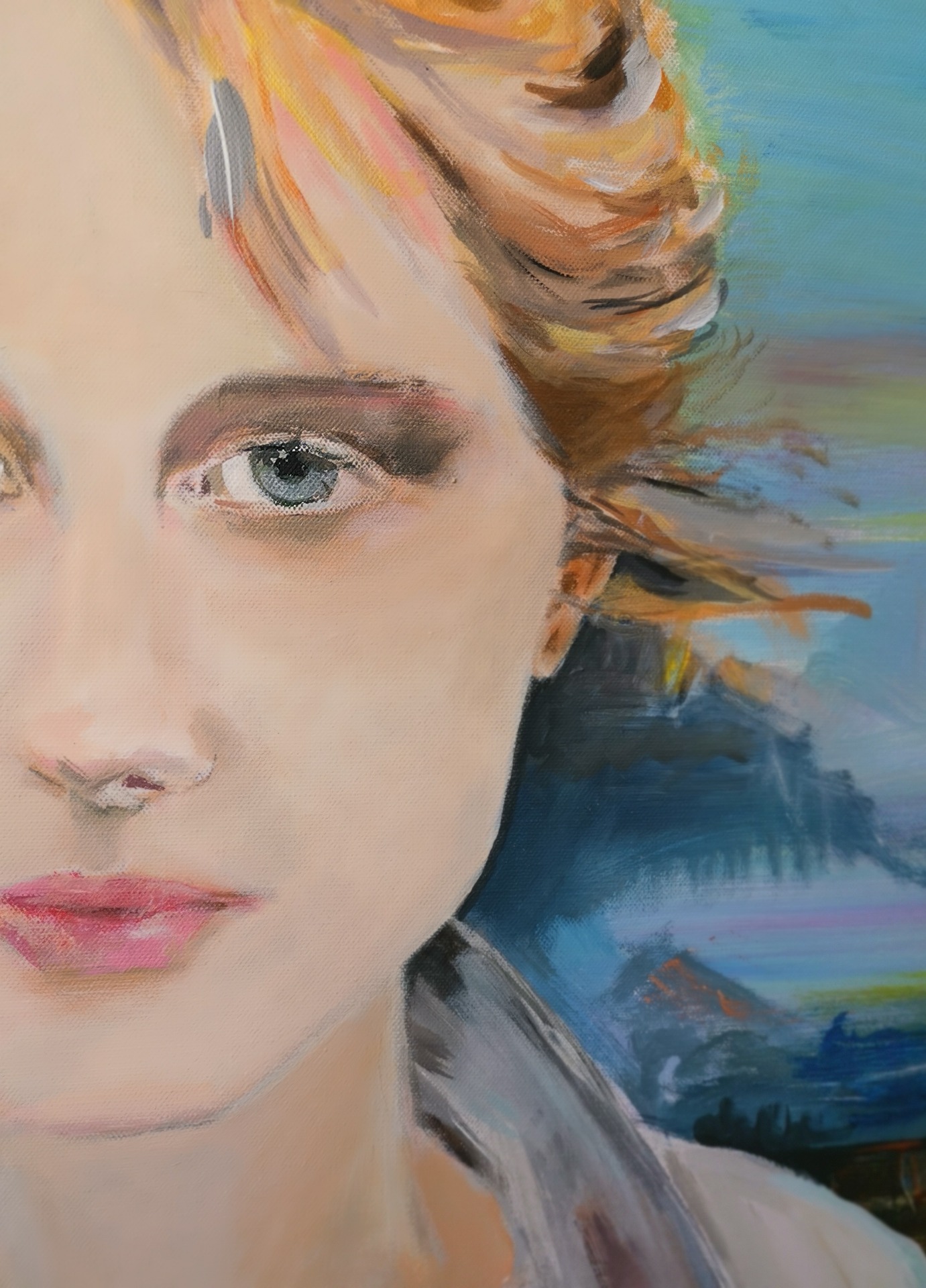 "blue emotions" ca 90x60cm 1