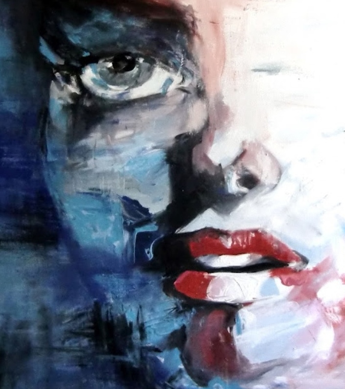 "Augenblick"100x100cm
